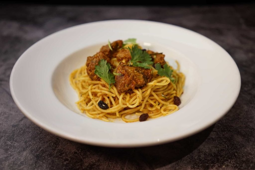 Beef Rendang Spaghetti by Good Friends Cafe